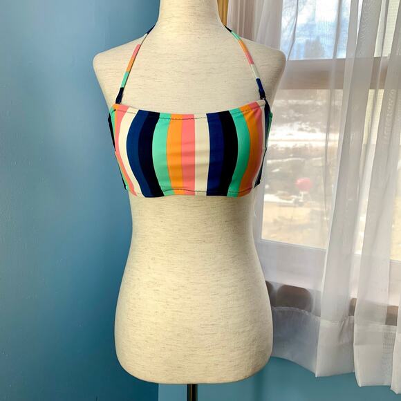 J. Crew Factory Other - NWT J. Crew Factory Striped Bikini Top Size Medium
